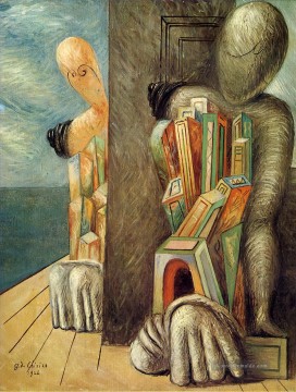  realismus - Archäologen 1926 Giorgio de Chirico Metaphysischer Surrealismus